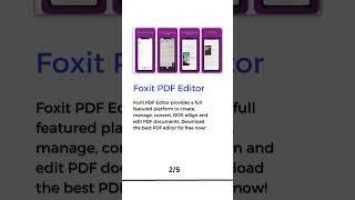 Top 5 Pdf Reader Mobile Apps #shortvideo #shorts #short