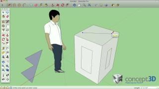 SketchUp Tips and Tricks: Click-Release-Click vs. Click-Drag-Release