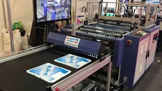 GM-900 ST PATCH HANDLE BAG MAKING MACHINE AT PLASTEX 2018 IN CAIRO