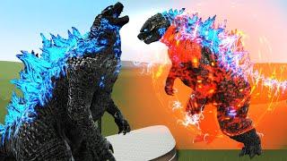 GODZILLA 2021 NEW VS Trevor Henderson Creatures (Garry's Mod Sandbox)