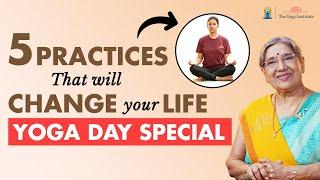 Hansaji's 5 Life-Changing Practices | Yoga Day Special | One Earth, One Health