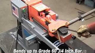 Cutting Rebar with Fascut FS-600 Rebar Cutter / Bender