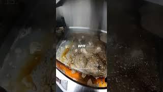 This is how I clean the griddle 