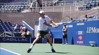 Jannick Sinner BackHand slow motion US Open | 120 fps to 480 fps