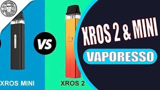 Vaporesso XROS 2 & XROS MINI Старший брат и их братишка