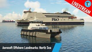 TimPictures | MFS 2020 | Wir erkunden die Nordsee! | Aerosoft Offshore Landmarks: North Sea