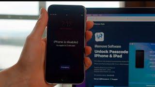 Unlock Passcode Disabled iPhone & iPad via iRemove Tool