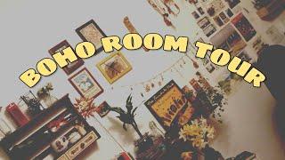 vintage boho room tour