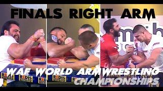 RIGHT ARM SENIORS FINALS, WAF World Armwrestling Championships 2019 WORLDARM