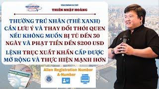 #75 | Thường trú nhân có thể bị phạt tù và $200 USD nếu không cẩn thận | VP Di Trú Thiên Nhật Hoàng