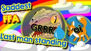 Agario FFA //  Saddest last man standing ever