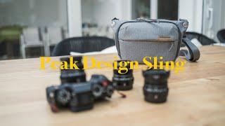 Was passt alles in das Everyday Sling Bag 3L V2 von Peak Design? | wetterfeste Fototasche