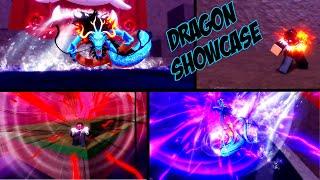 [FRUIT BATTLEGROUNDS] DRAGON SHOWCASE | HOW TO USE DRAGON