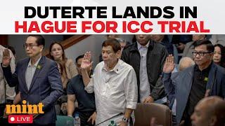 LIVE | Former Philippine President Rodrigo Duterte Lands In Rotterdam | ICC News Live