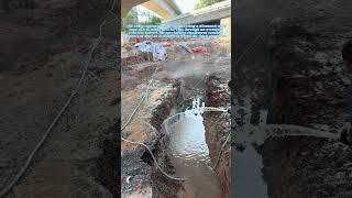 Concrete Surgery: Watch This Rope Saw Slice Through Massive Culvert Like Butter!