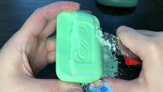 ASMR video!soap carving!режу мыло!