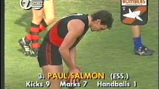 1992 - Essendon vs Bulldogs - MCG - AFL football