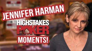 Every Big Jennifer Harman Hand on High Stakes Poker!