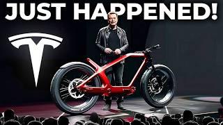 Elon Musk: "i am officially releasing Tesla's E-Bike in 2024"