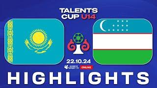 HIGHLIGHTS | КАЗАХСТАН - УЗБЕКИСТАН | TALENTS CUP U-14