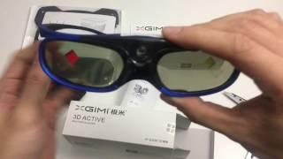 Unboxing 3D Glasses from XGIMI H1 projector