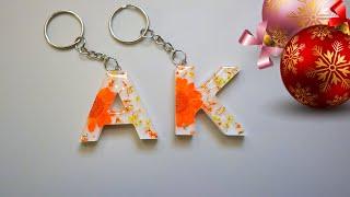 Resin keychain tutorial for Beginners | Epoxy resin keychains DIY Resin Art Artshabits