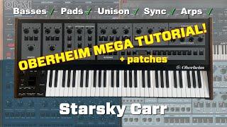 Creating Sounds on Oberheim Style Synths/Plugins // OB-X8 Tutorial