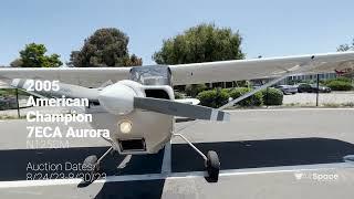 2005 American Champion 7ECA Aurora - N125CM // Light and Powerful ** Live Online Auction**