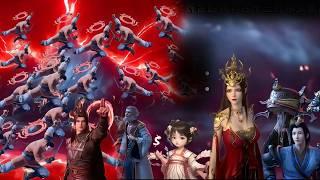 Xiao Yan Assemble 30 Dou Zun to Rescue Xuanhuang Fortress | Queen Medusa Fights to Protect Xiao Xiao