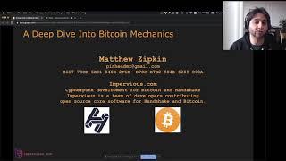 Deep Dive Into Bitcoin Mechanics