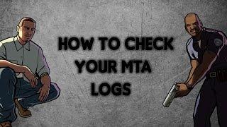 How to check your MTA logs