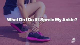 How to Care for a Sprained Ankle