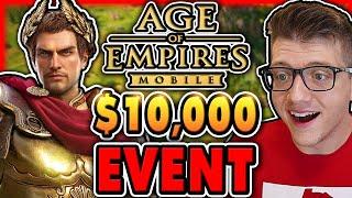 Age of Empires Mobile HUGE Launch Event REVEALED! ($10,000 Prize Pool)