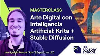 Arte digital con IA:  Krita + Stable Diffusion | Masterclass | The Factory School