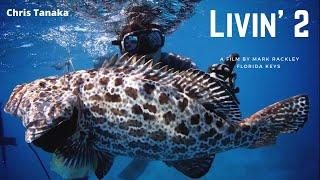 Florida Keys spearfishing. Livin 2, Chris Tanaka