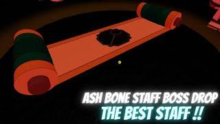 KAGOKU WEAPON BOSS DROP ( Ash Bone Staff ) | Shindo Life