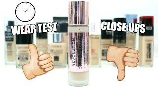 Makeup Revolution Conceal & Define Foundation || Review & Wear Test || Best Drugstore Foundation