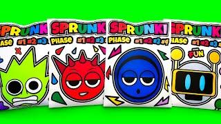  SPRUNKI Blind Bag OWAKCX Raddy Jevin Fun bot | ASMR Phase 1vs2vs3vs4 squishy