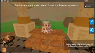 How to escape the enchanted forest in roblox escape room