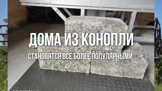 Дома из конопли становятся все более популярными в современном мире благодаря их экологичности!