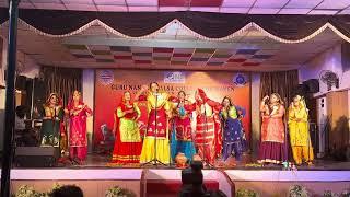 GNGC students performing Giddha in YOUTH FESTIVAL