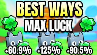 Best Ways To Get Max Luck in Pets Go (RNG)