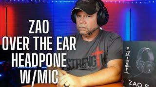 Zao Series S over the ear headphone with mic