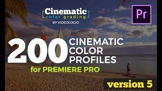 200 Best Cinematic Color Grading - After Effects & Premiere Pro Presets