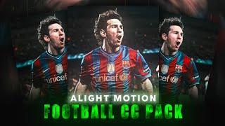 Top 5 AE-Like Football CC for Alight Motion | XML + Presets