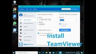 How to installing TeamViewer in Windows 10 (2020)