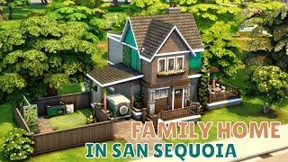 Семейный дом в Сан - Секвойя Симс 4  Family home in San Sequoia The Sims 4 | Строительство | NO CC