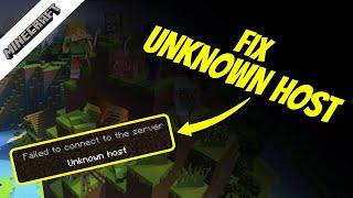 How to Fix Unknown Host in Minecraft TLauncher