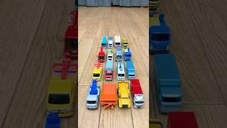 16 Trucks, Trucks, Trucks Toy Cars Lining Up! What's Your Favorite Truck?