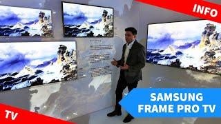2025 Samsung Frame Pro Neo QLED Mini LED 4K TV - Demo with Specs